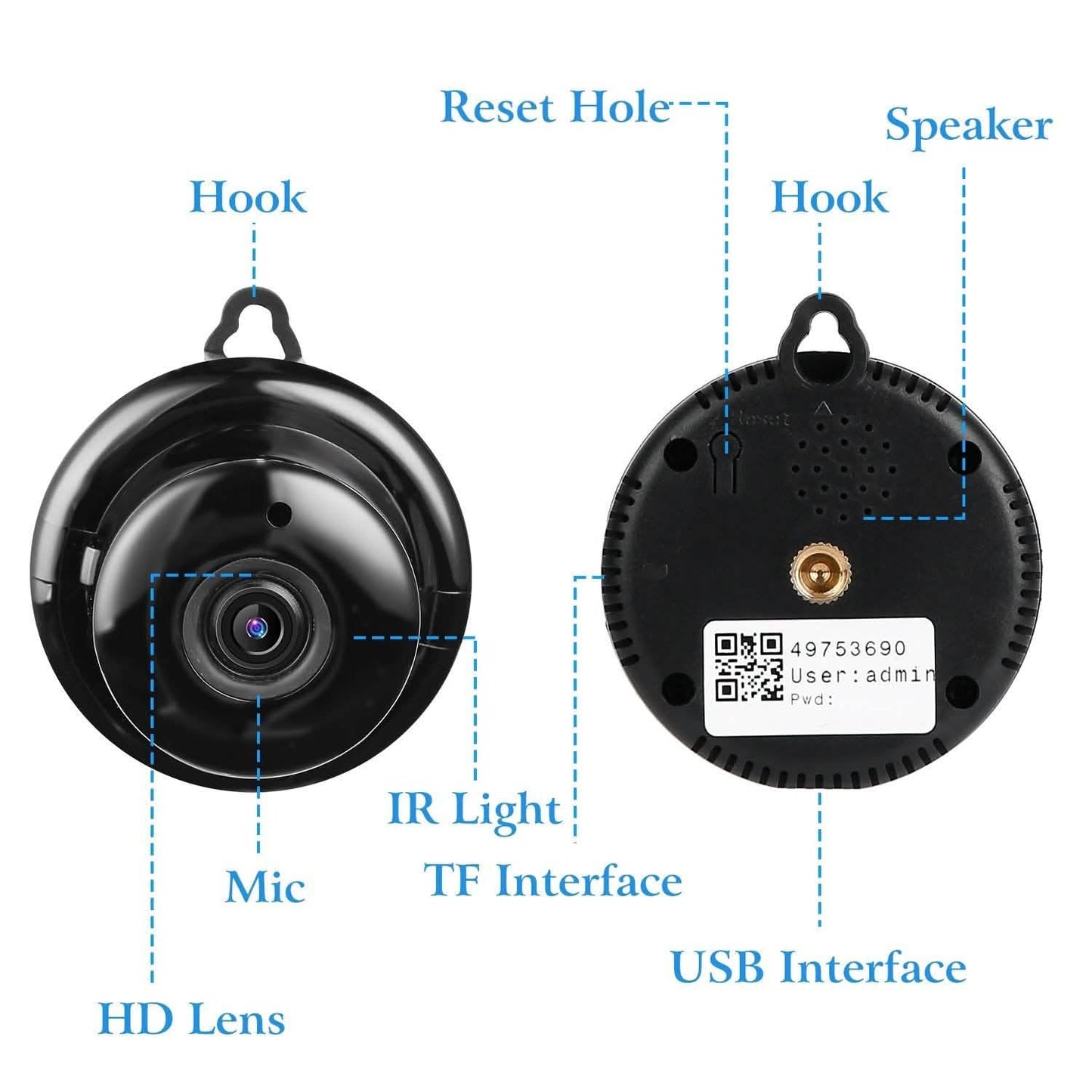 720 WIFI IP Camera Motion Detection DailySale