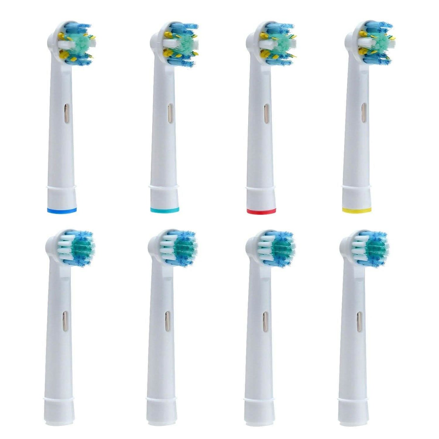 8-Pack: Generic Oral-B Braun Electric Toothbrush Heads Replacement Round Soft DailySale