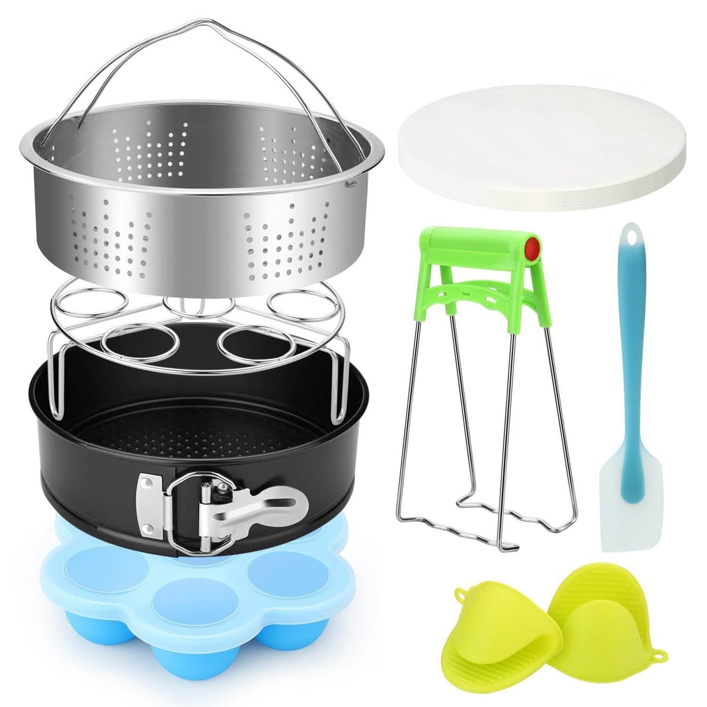 8-Pack: Steamer Basket Egg Steam Rack Camping Cooking Set DailySale