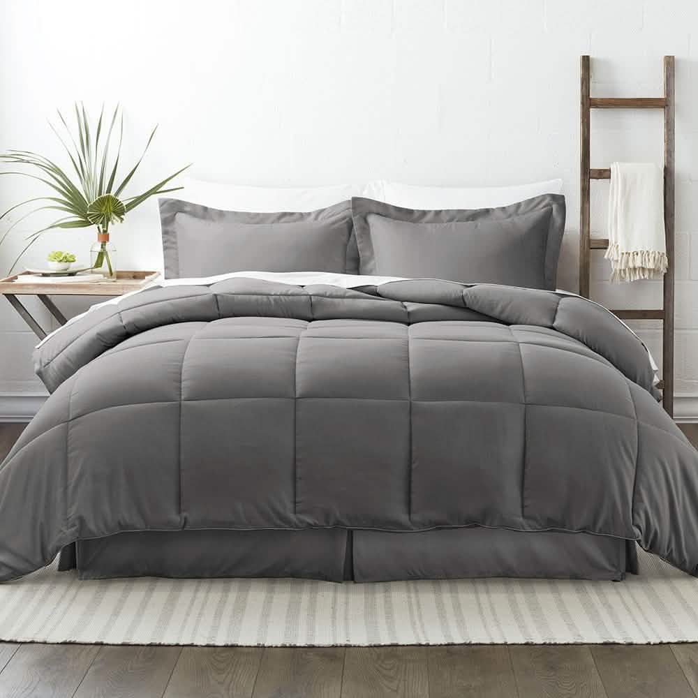 8-Piece: Bed in a Box Hypoallergenic Double Brushed Deep Pocket Set DailySale