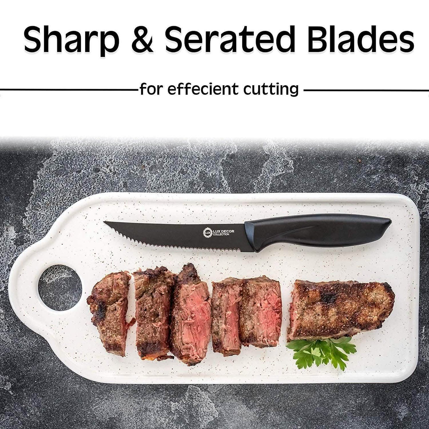 8-Piece Set: Steak Knife Stainless Steel DailySale
