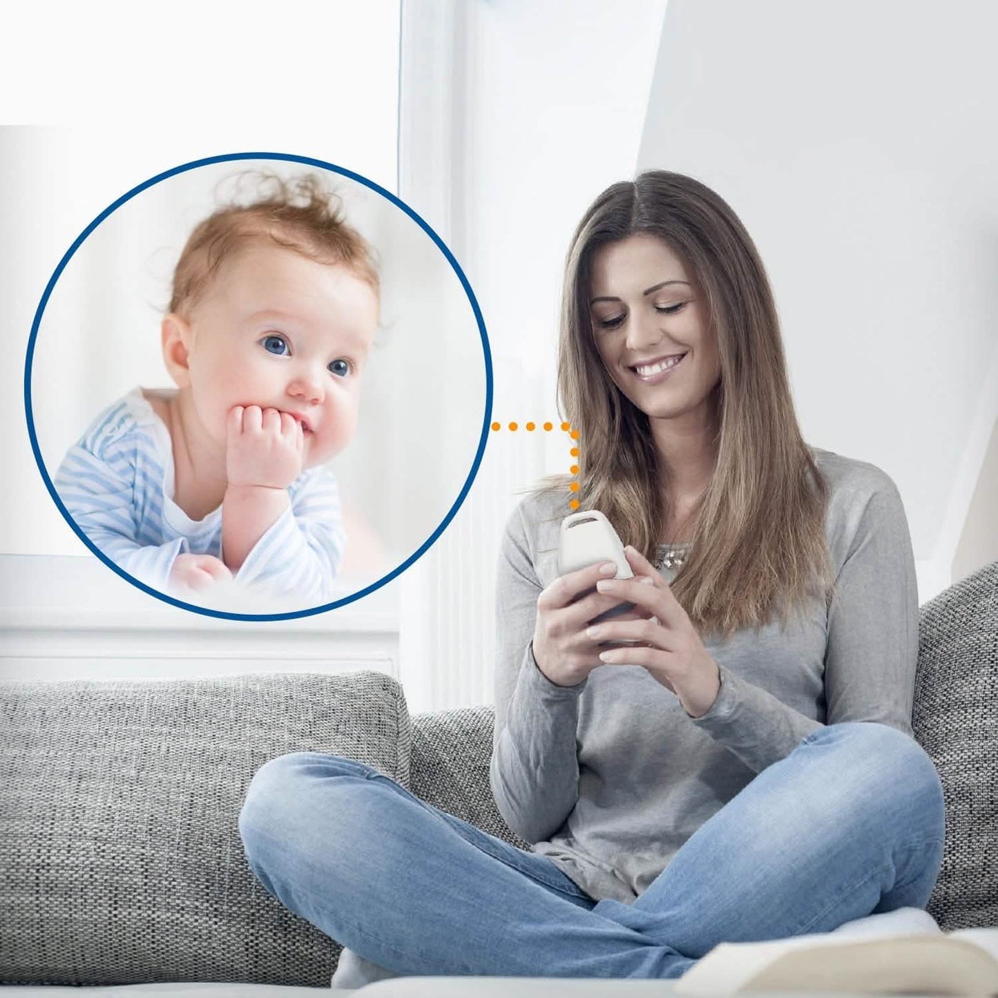 DECT 6.0 Digital Audio Baby Monitor with 2 Parent Units DailySale