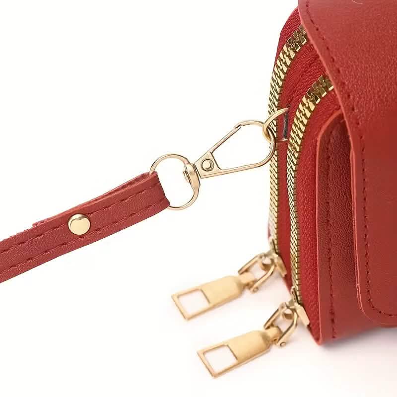 Vegan Messenger Bag – Lightweight Large Shoulder Bag with Detachable Organizer DailySale
