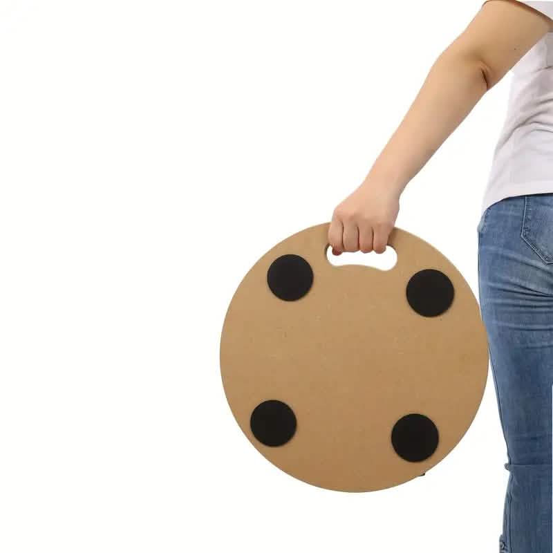 2-Piece: Furniture Moving Dolly Heavy Duty Wood Rolling Mover DailySale