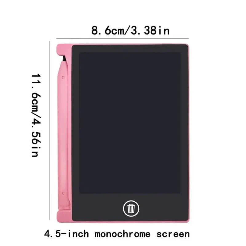 Digital LCD Writing Tablet with Stylus Pen – Reusable Wipeable Dry-Erase Doodle & Drawing Board DailySale