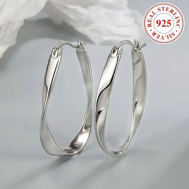 925 Silver Hypoallergenic Elegant Retro Style Earrings DailySale