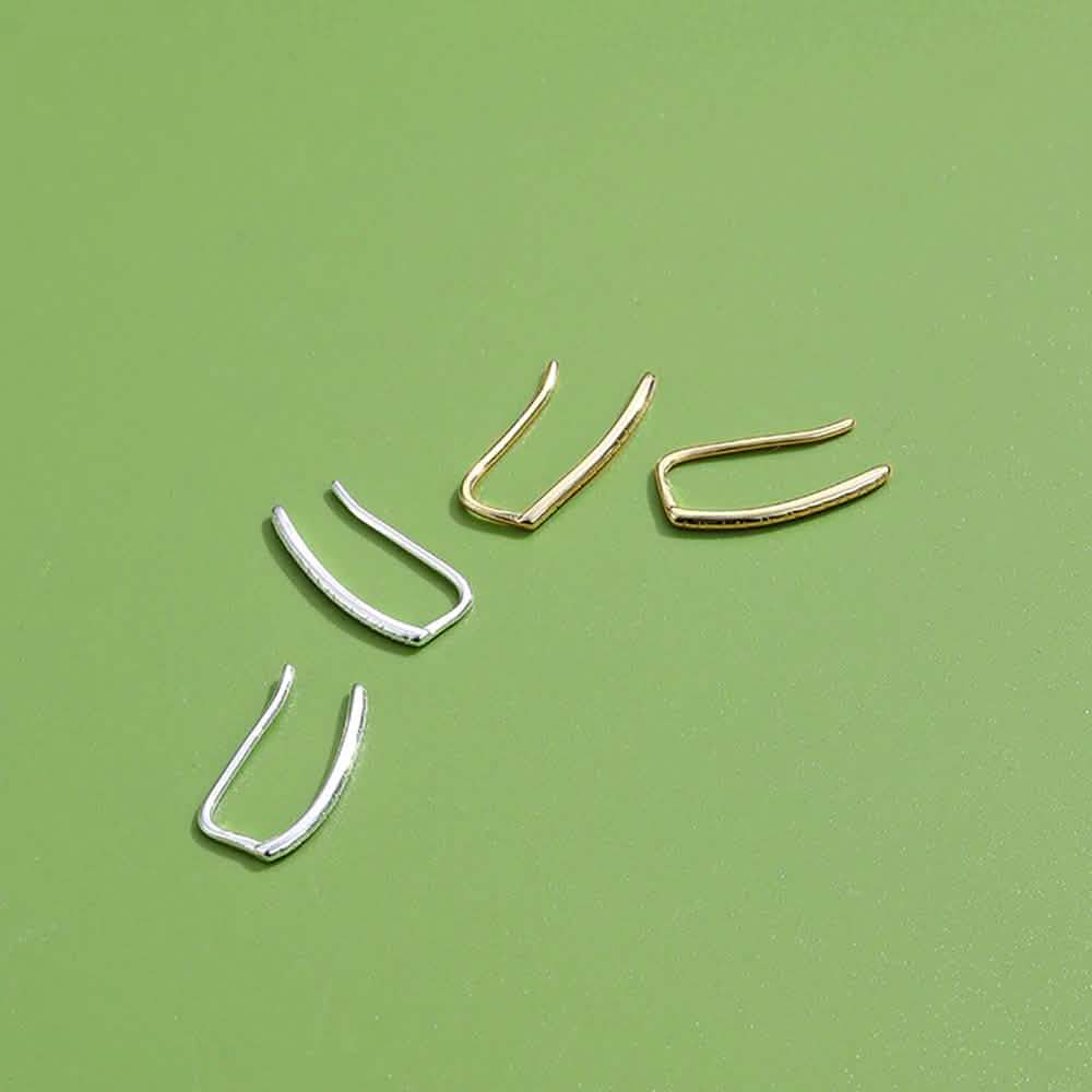 925 Sterling Silver Clip Earrings DailySale