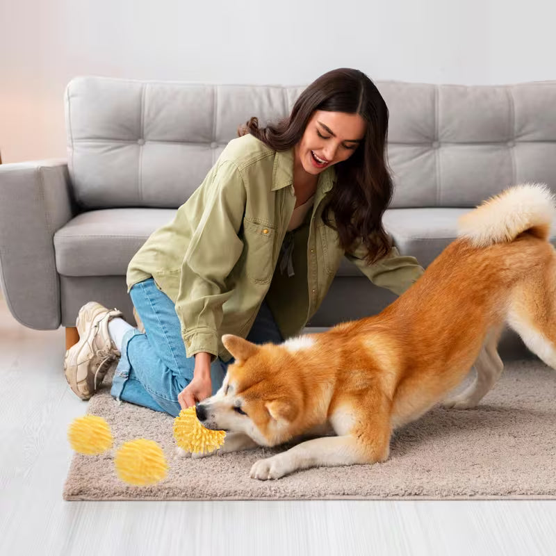 Smart Rolling & Bouncing Pet Ball – Motion-Activated DailySale