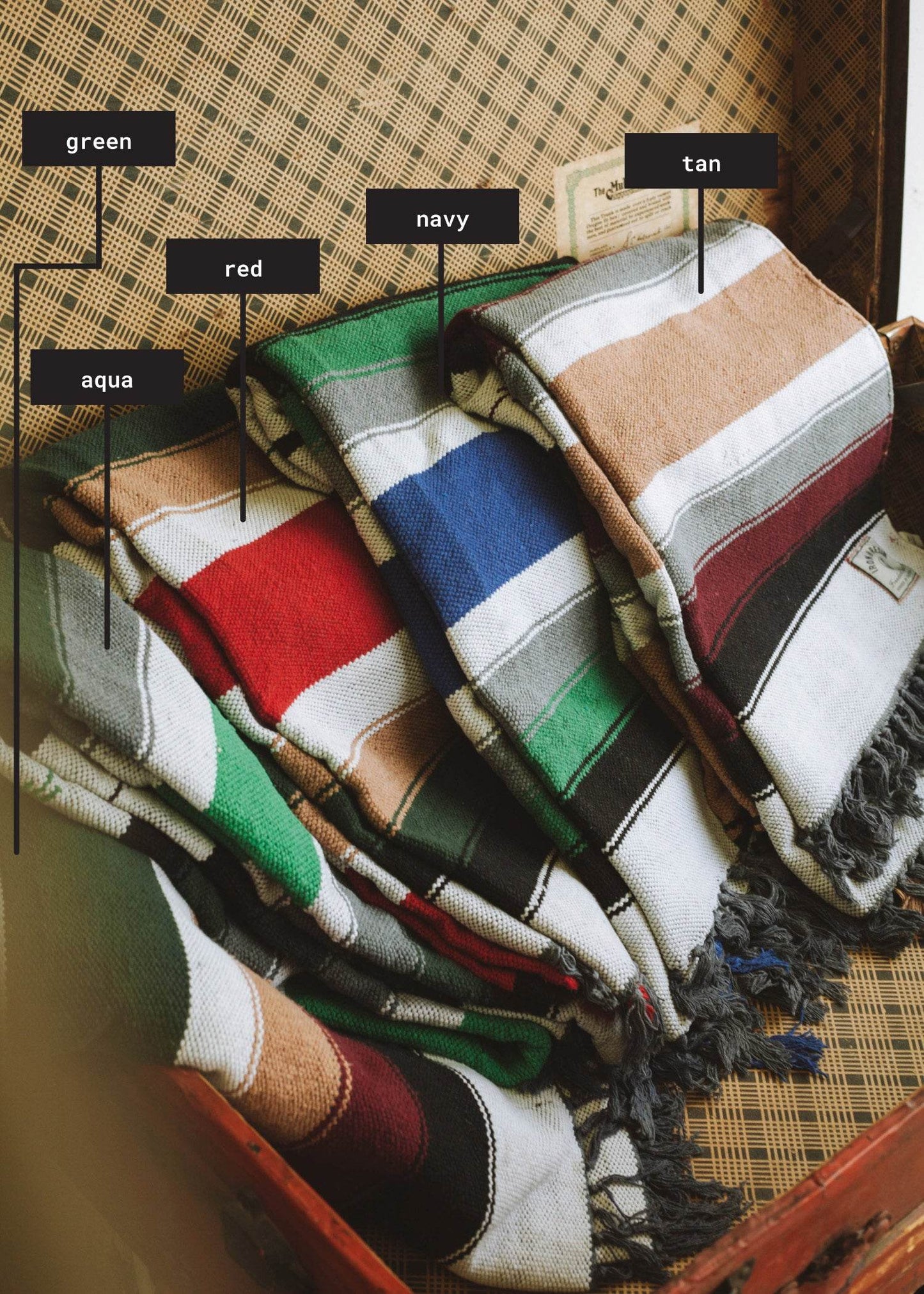 Calle Blanket Iron & Resin