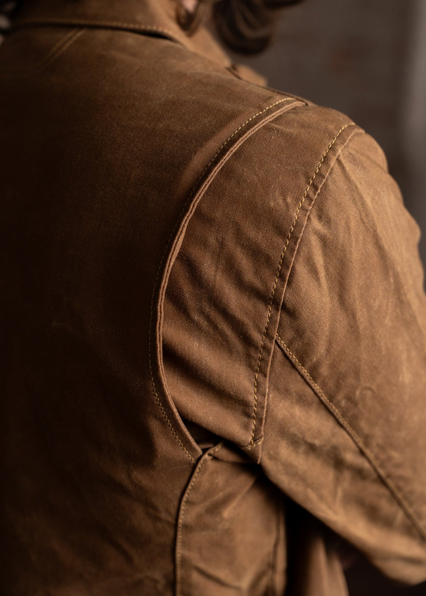 Cruiser Jacket - Raymond Waxed Canvas Iron & Resin