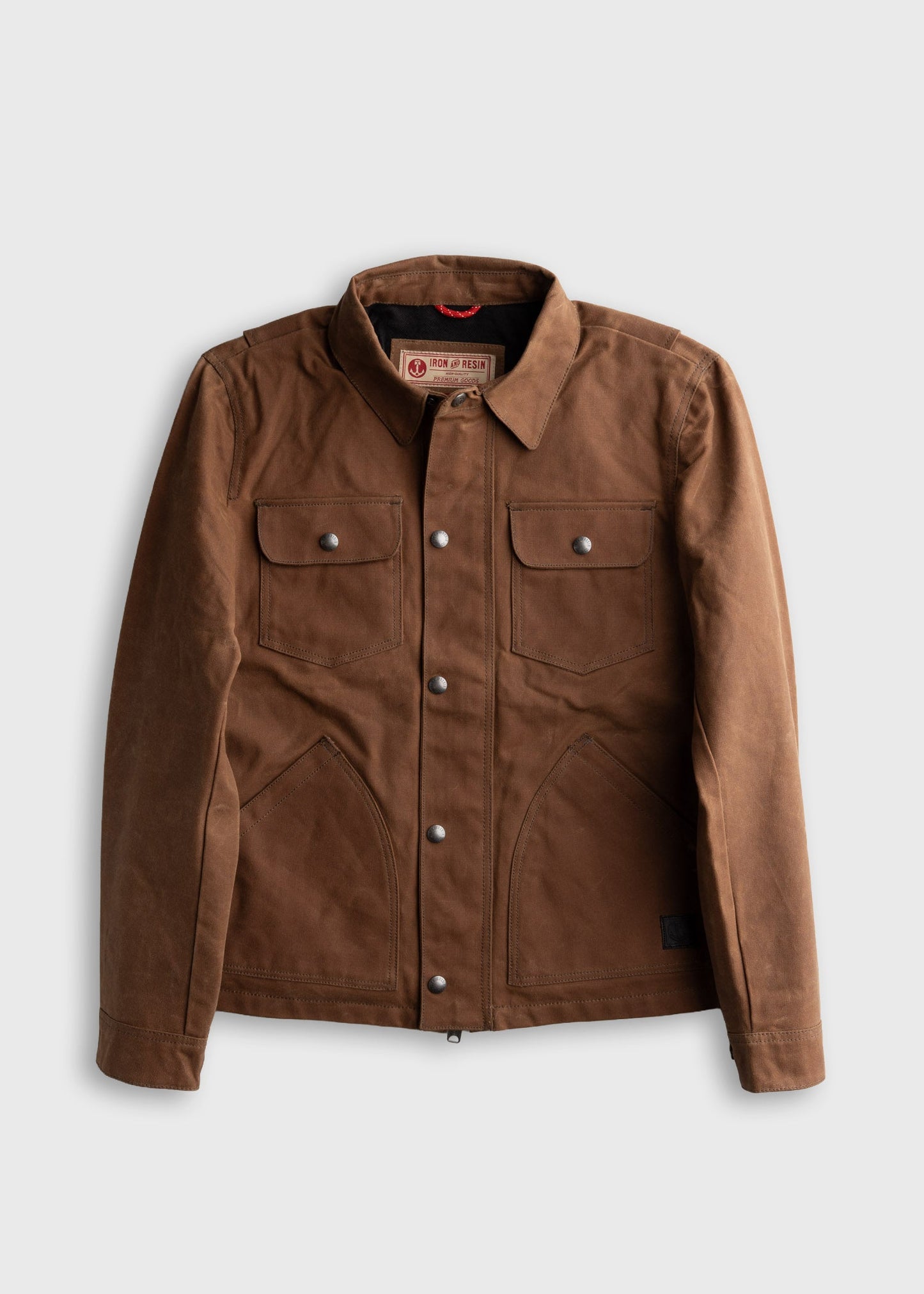 Cruiser Jacket - Raymond Waxed Canvas Iron & Resin