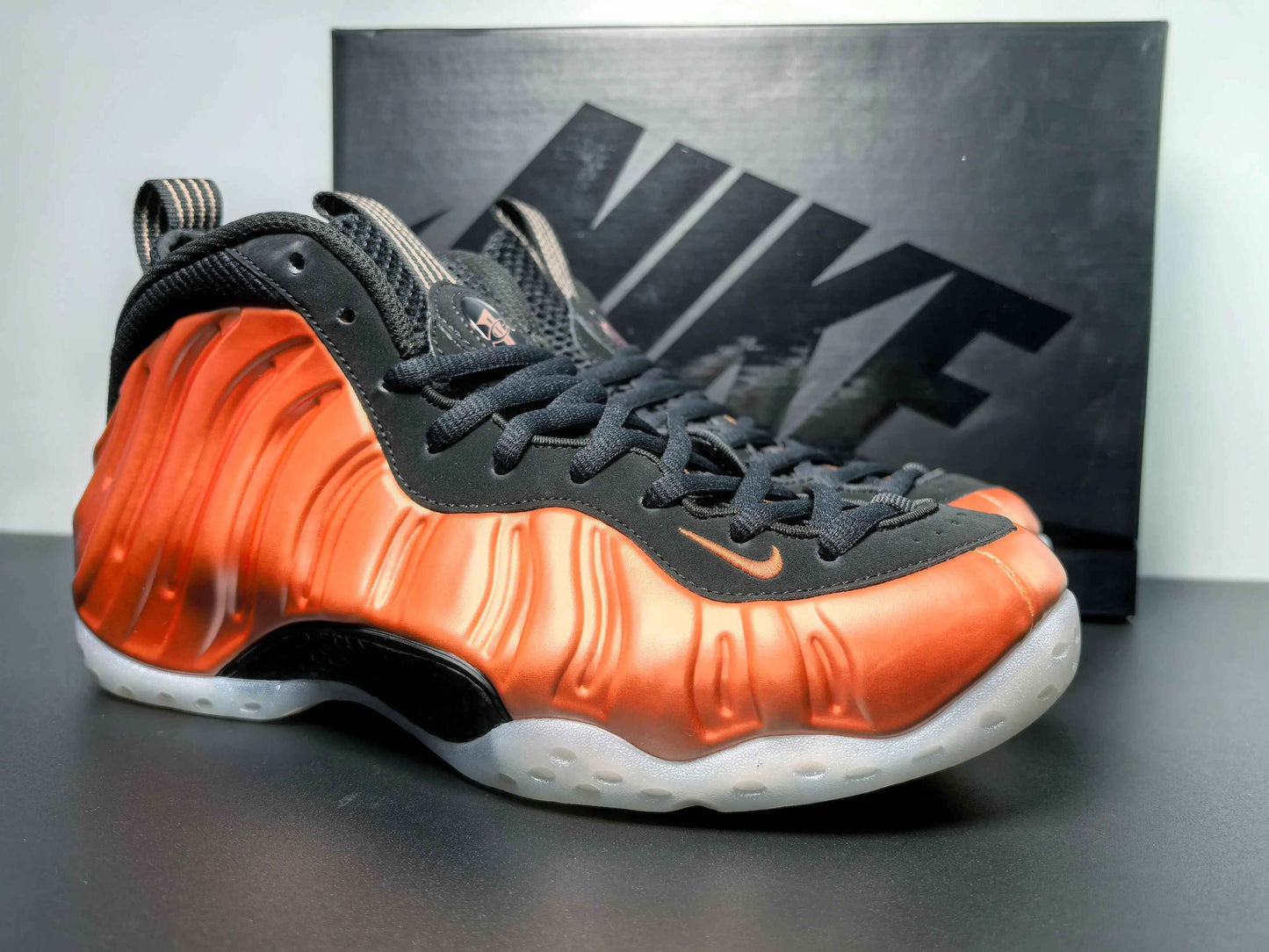 Custom Air Foamposite One “Metallic Copper” FZ9902-001 SneakerNational