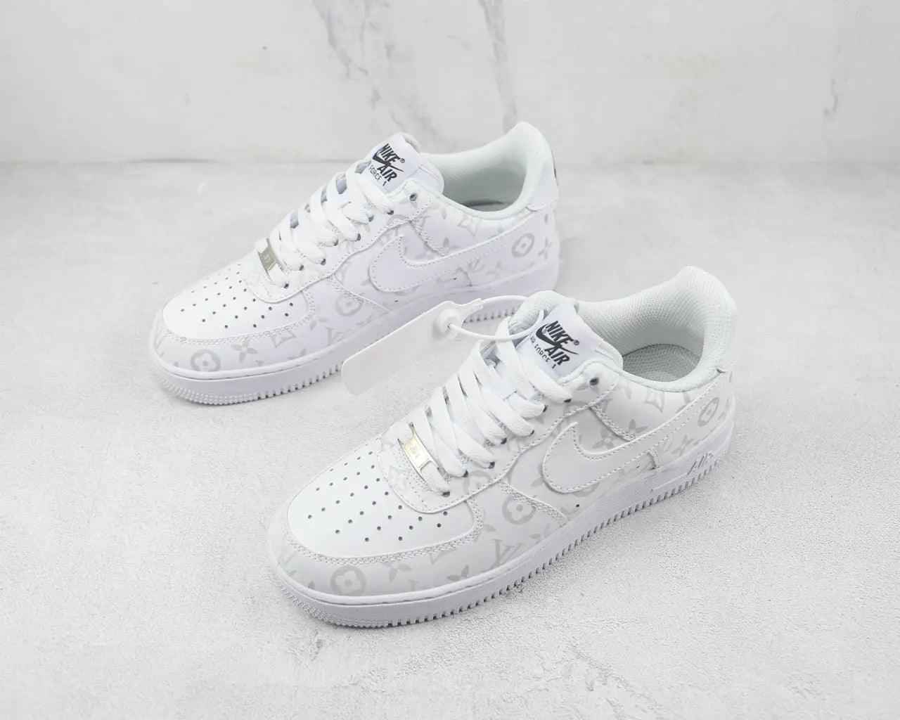 Custom Air Force 1 07 Low x LV CW2288 SneakerNational
