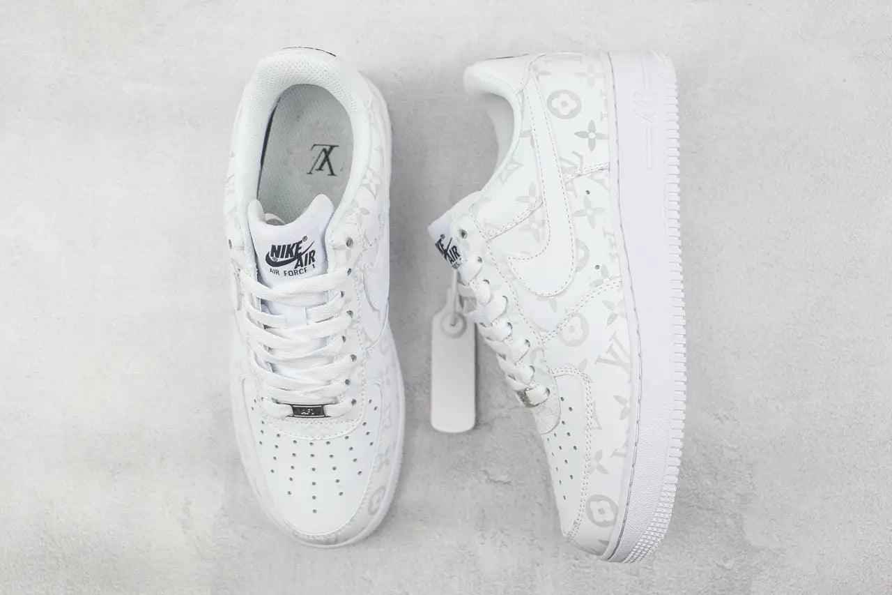 Custom Air Force 1 07 Low x LV CW2288 SneakerNational