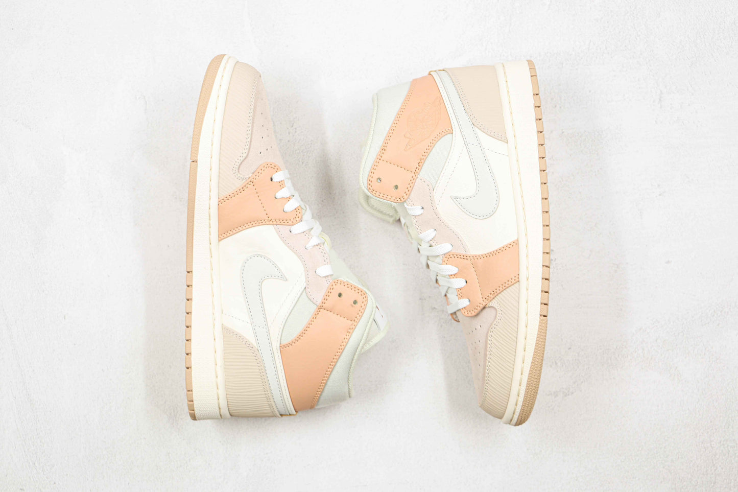 Custom Air Jordan 1 Mid CV3044 100 SneakerNational
