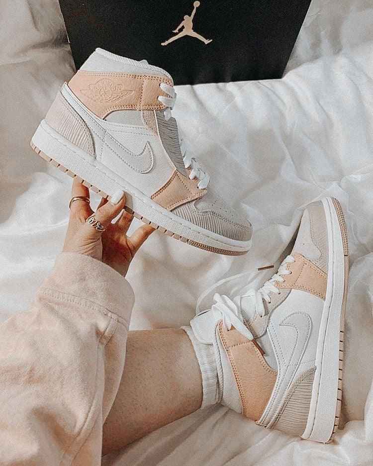 Custom Air Jordan 1 Mid CV3044 100 SneakerNational