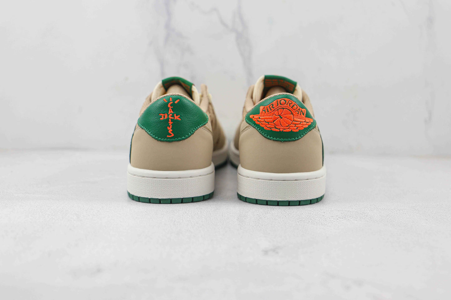 Custom Fragment x Travis Scott x Air Jordan 1 Low GG TS SneakerNational