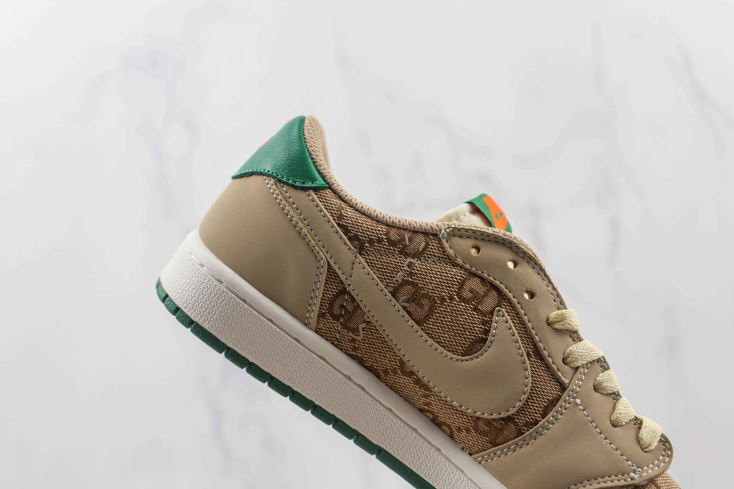 Custom Fragment x Travis Scott x Air Jordan 1 Low GG TS SneakerNational