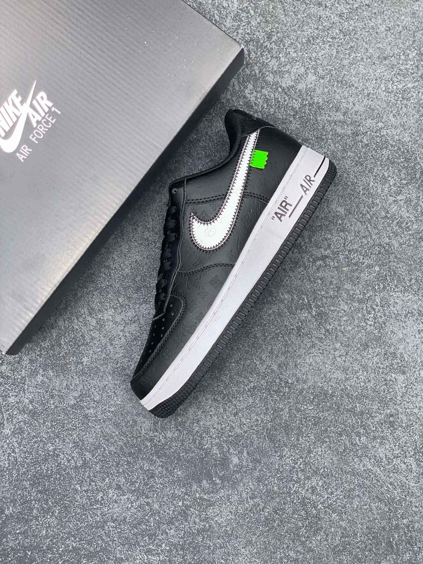 Custom LV x Off-wht x NK Air Force 1 1A9V9F SneakerNational
