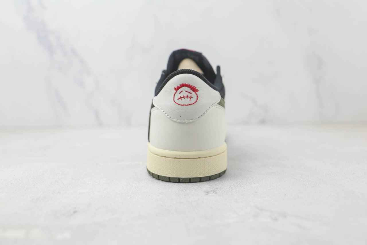 Custom Travis Scott x Fragment x Air Jordan 1 Low DZ4137 106 - Exclusive Travis Scott Air Jordan 1 Low Release SneakerNational
