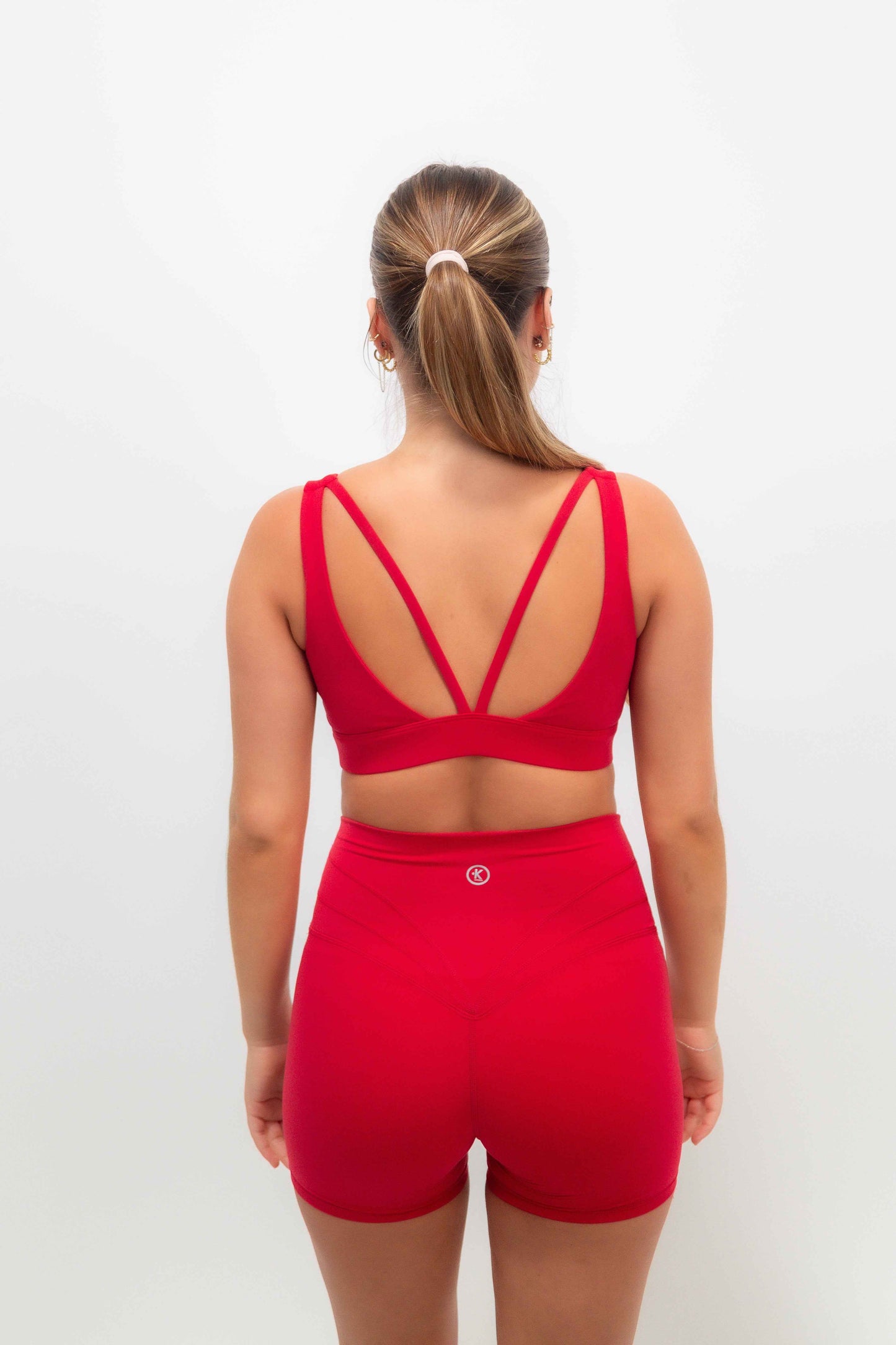 I Am Beautifully Radiant Quick-Dry Butter Red Short