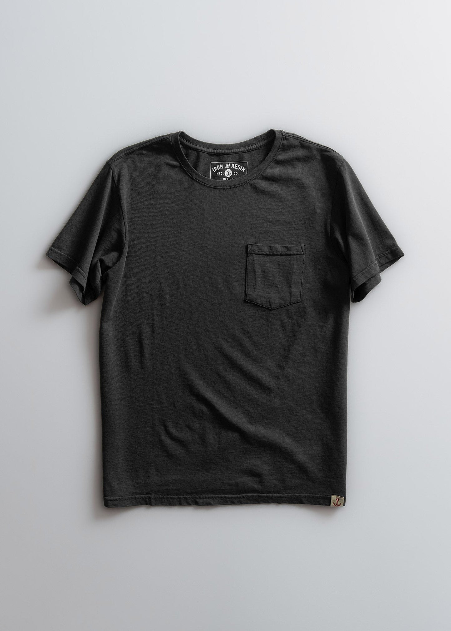 Faded Pocket Tee Iron & Resin