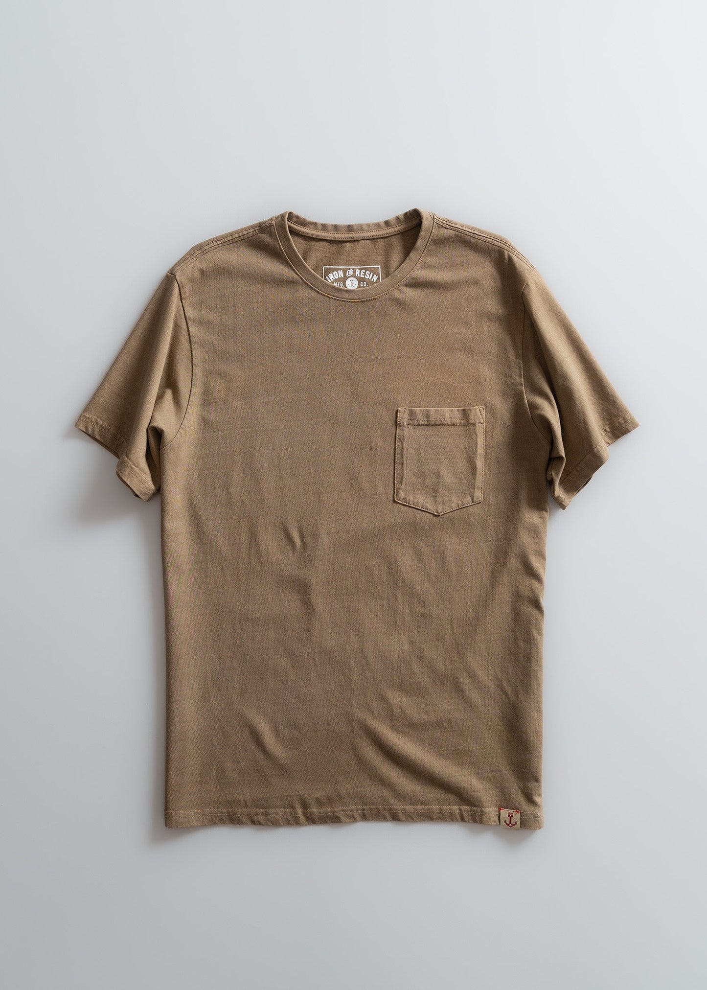 Faded Pocket Tee Iron & Resin