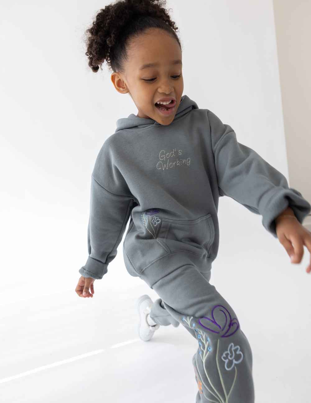 God's Still Working Kids Hoodie