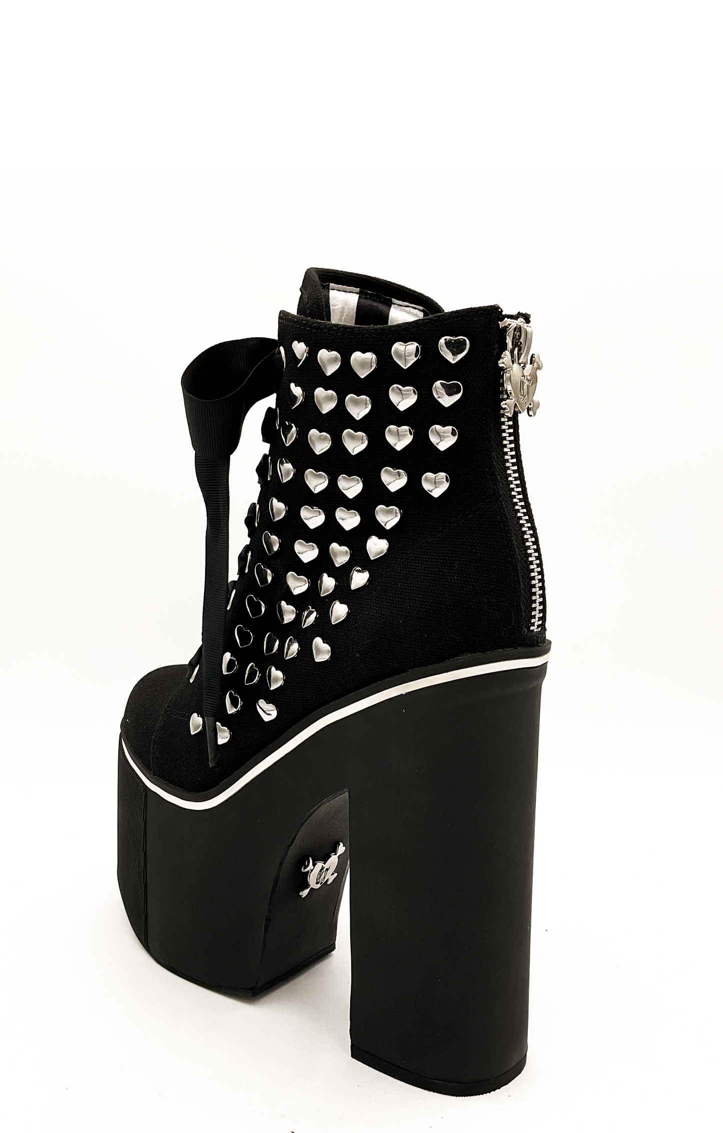 Heartcore Platform Sneaker - Black Charla Tedrick