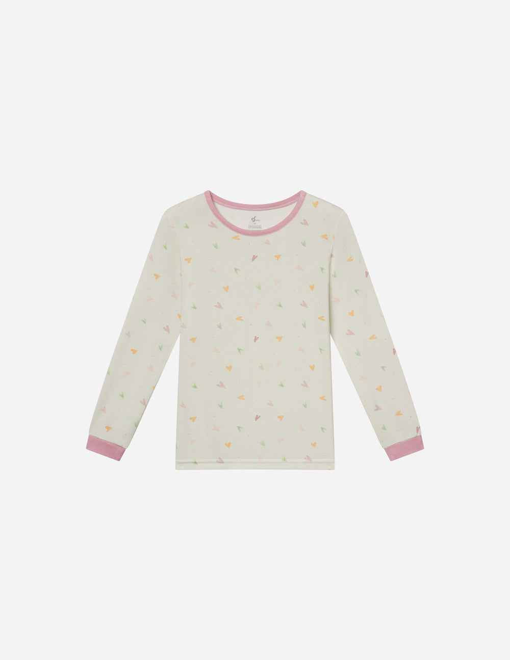 Heart Bamboo Kids Pajama Set