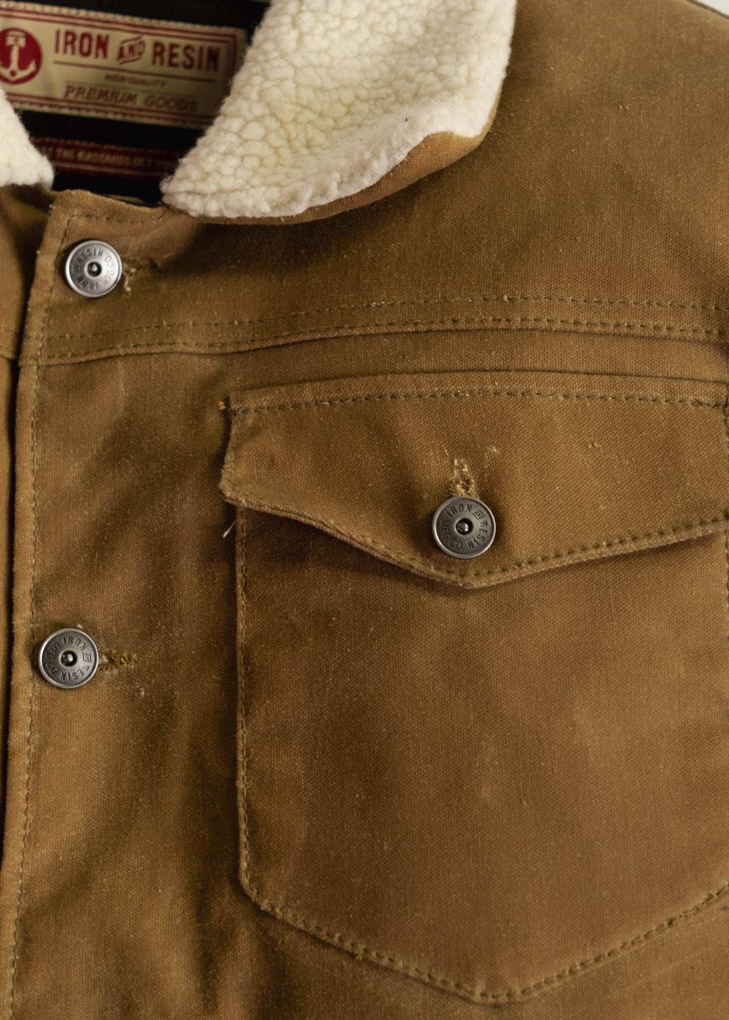 Hunter Jacket Iron & Resin