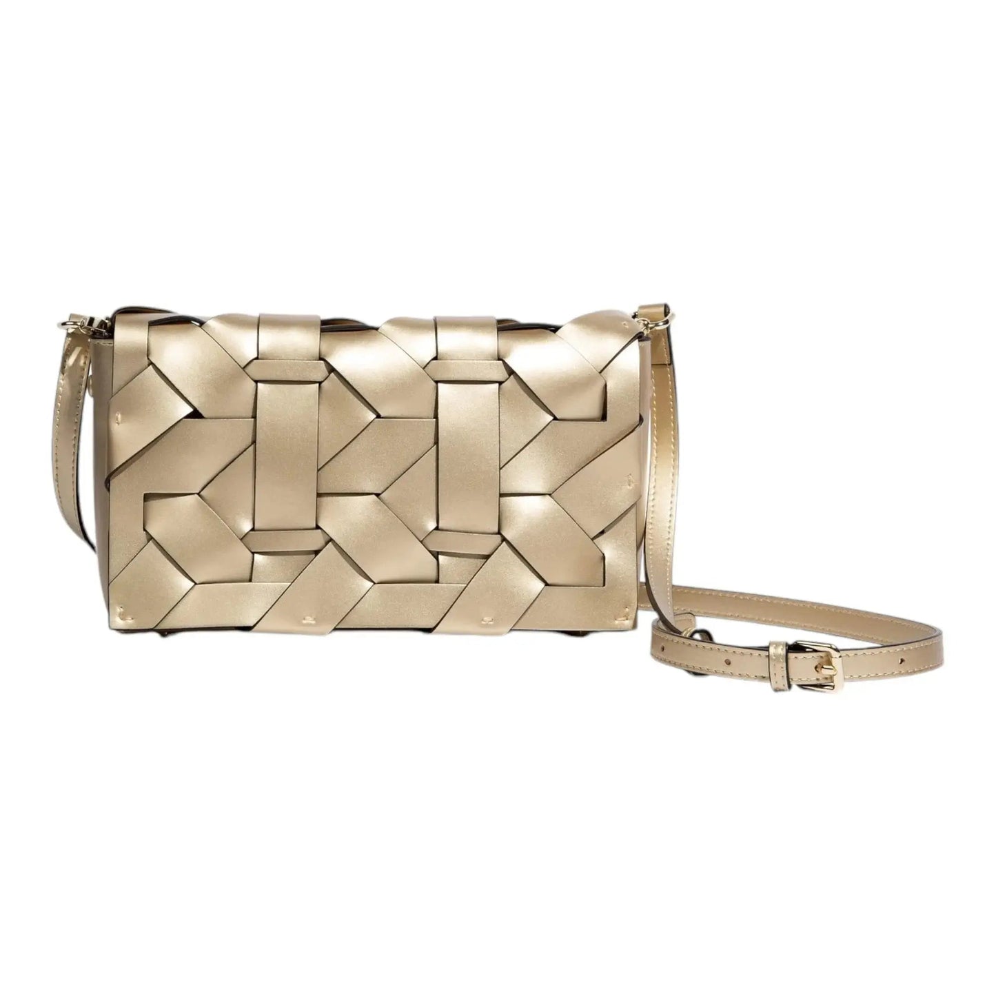 THE ZENOBIA WOVEN CLUTCH thebagicon