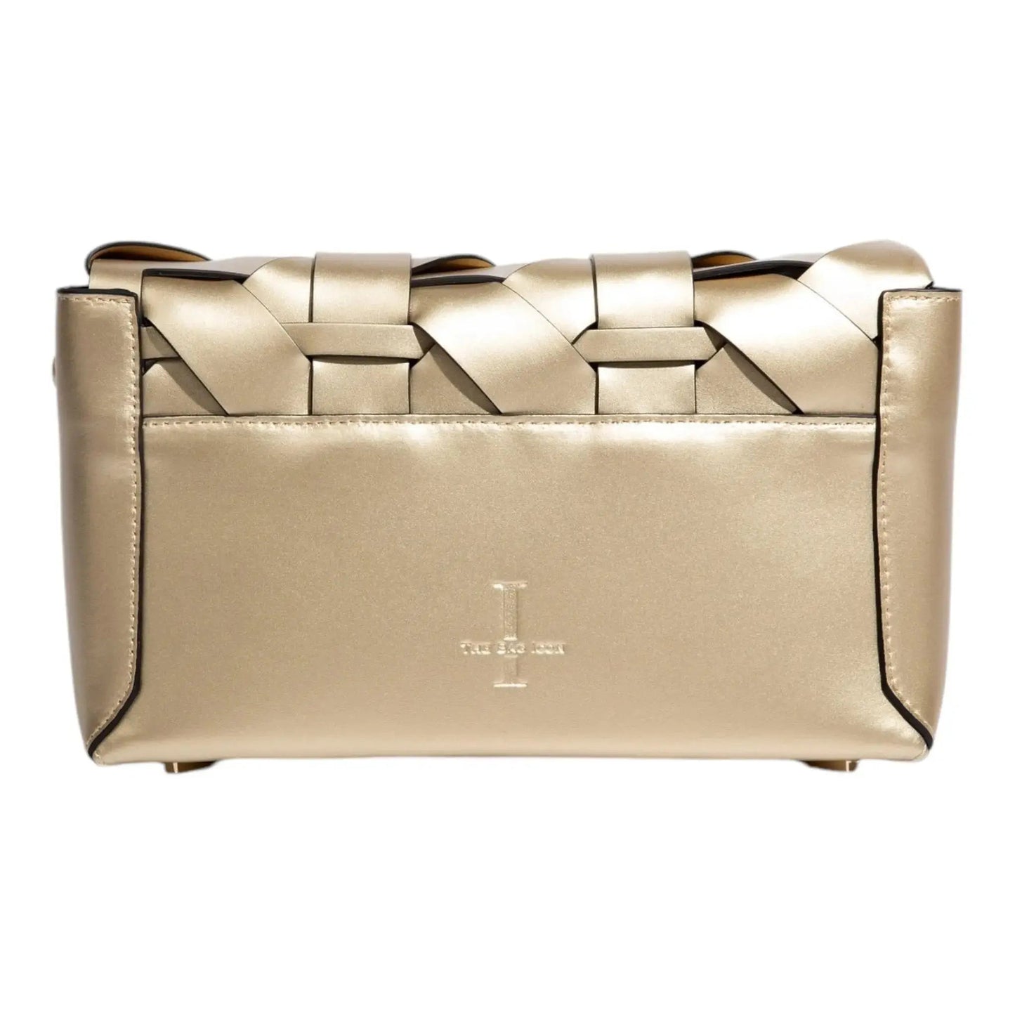 THE ZENOBIA WOVEN CLUTCH thebagicon