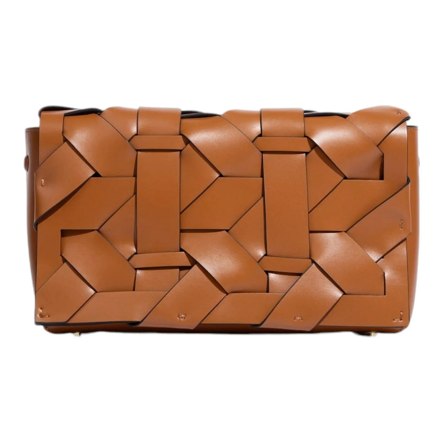 THE ZENOBIA WOVEN CLUTCH thebagicon