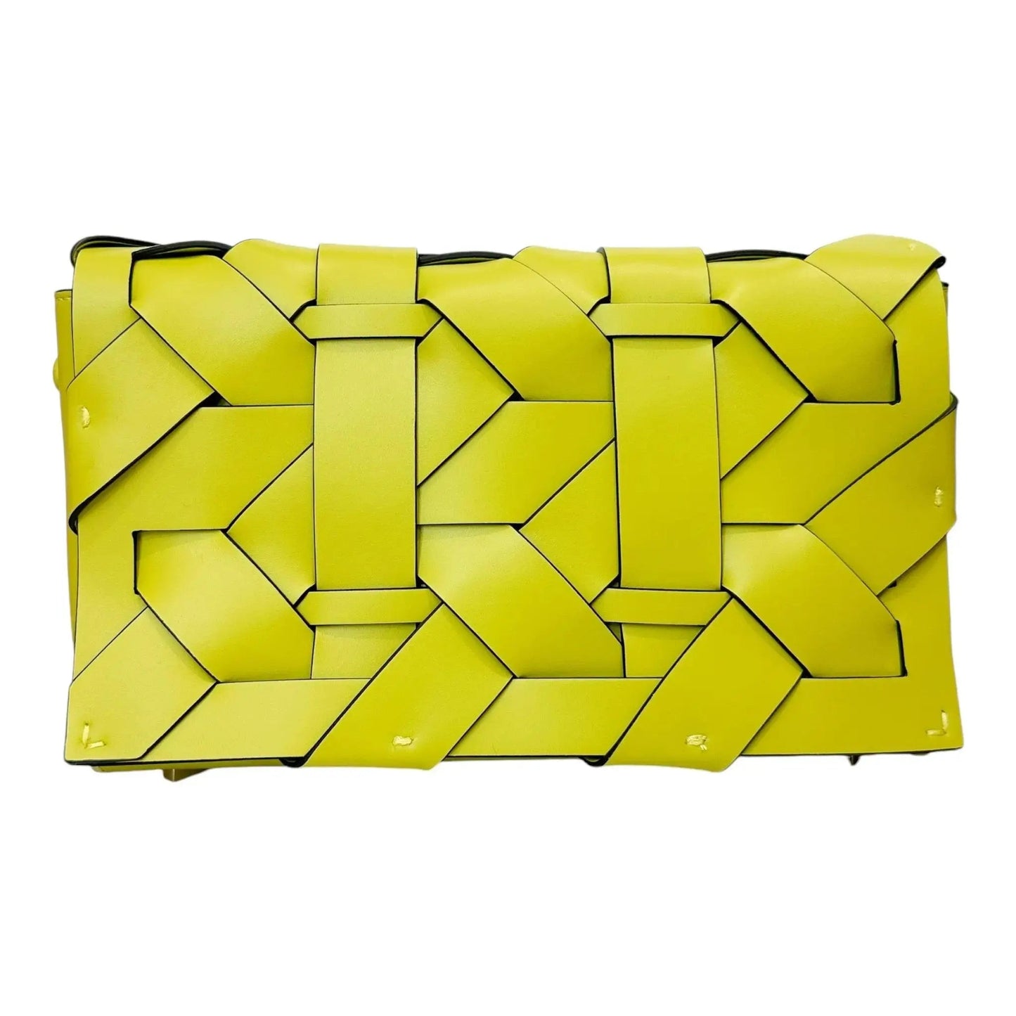 THE ZENOBIA WOVEN CLUTCH thebagicon