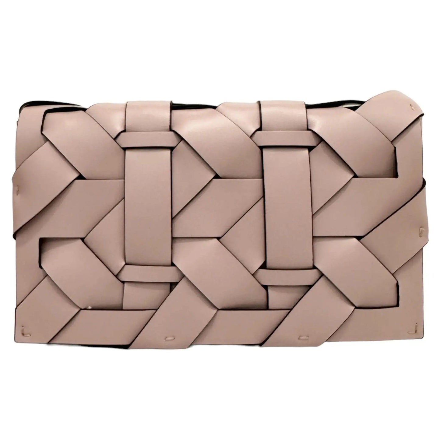 THE ZENOBIA WOVEN CLUTCH thebagicon
