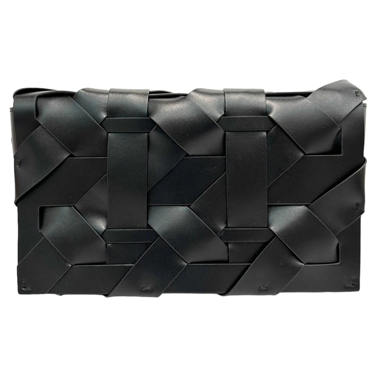 THE ZENOBIA WOVEN CLUTCH thebagicon