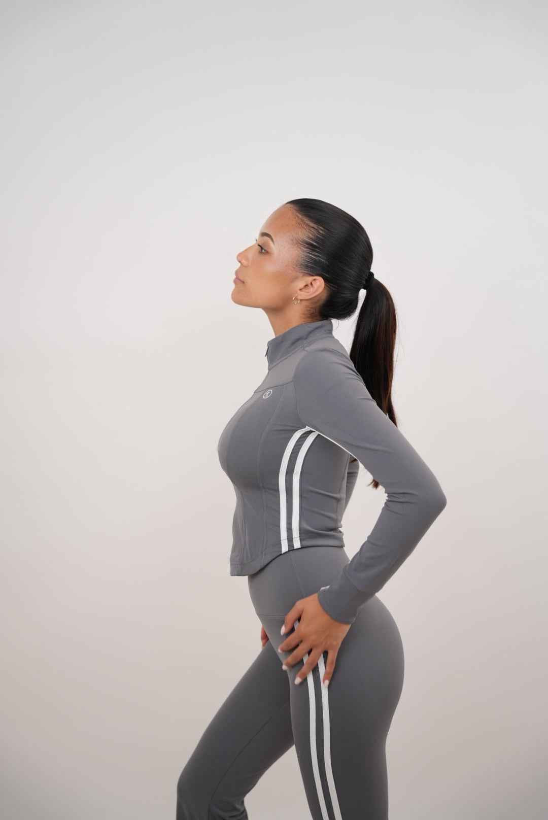 I Am Motivated Gray Jacket