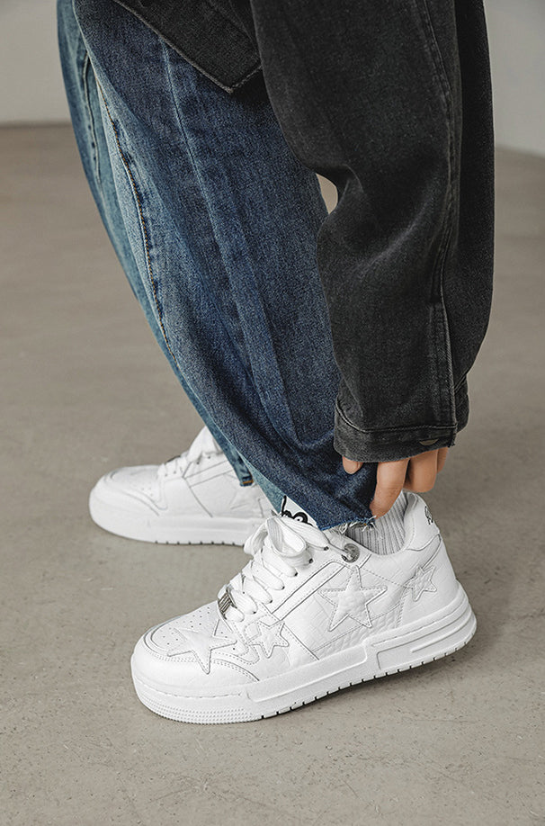Stars Chunky Shoes - Multi-Dimensional Luxury Platform Trainers | Fashionbuy Fashionbuy