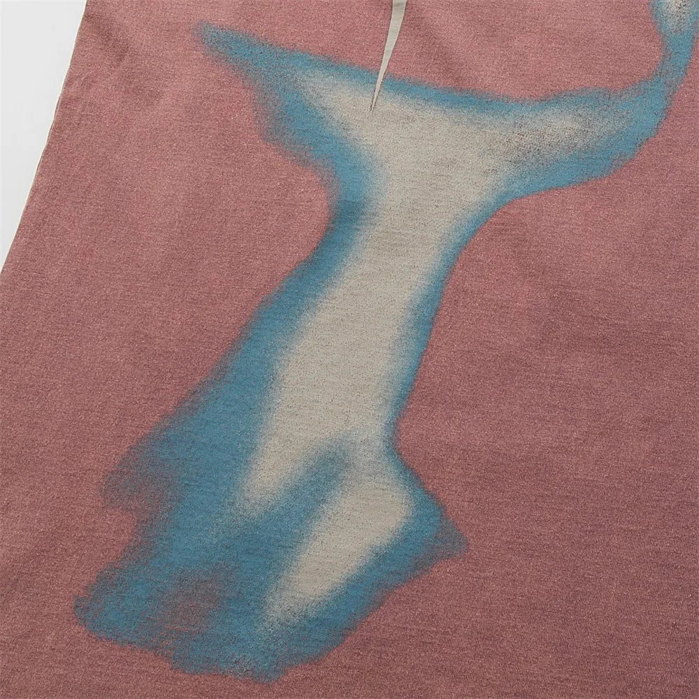 Face Graphic T-Shirt - Surrealist Portrait Luxury Streetwear Tee | Fashionbuy - FASHIONBUY
