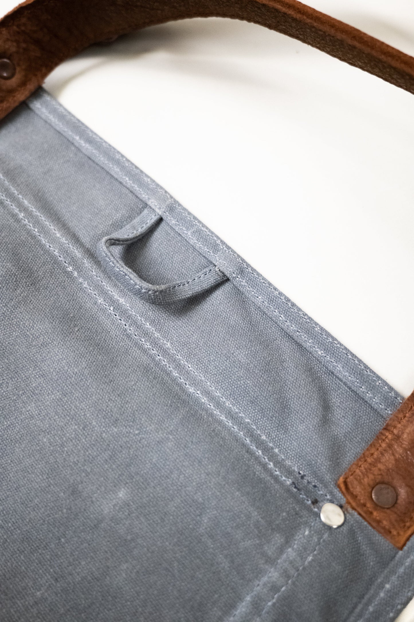 Canvas Shop Apron Iron & Resin
