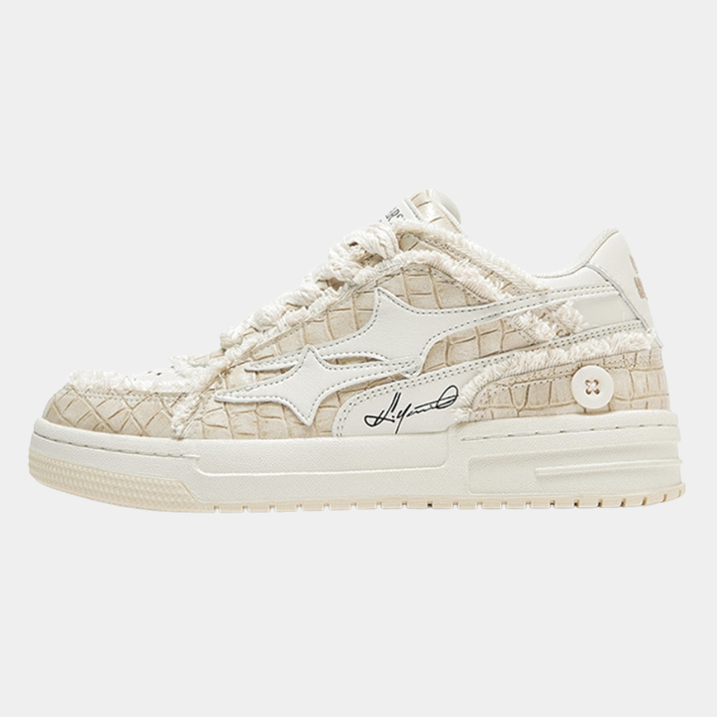 Star Boy Unique Casual Sneakers - Flash-Reflective Luxury Trainers | Fashionbuy - FASHIONBUY