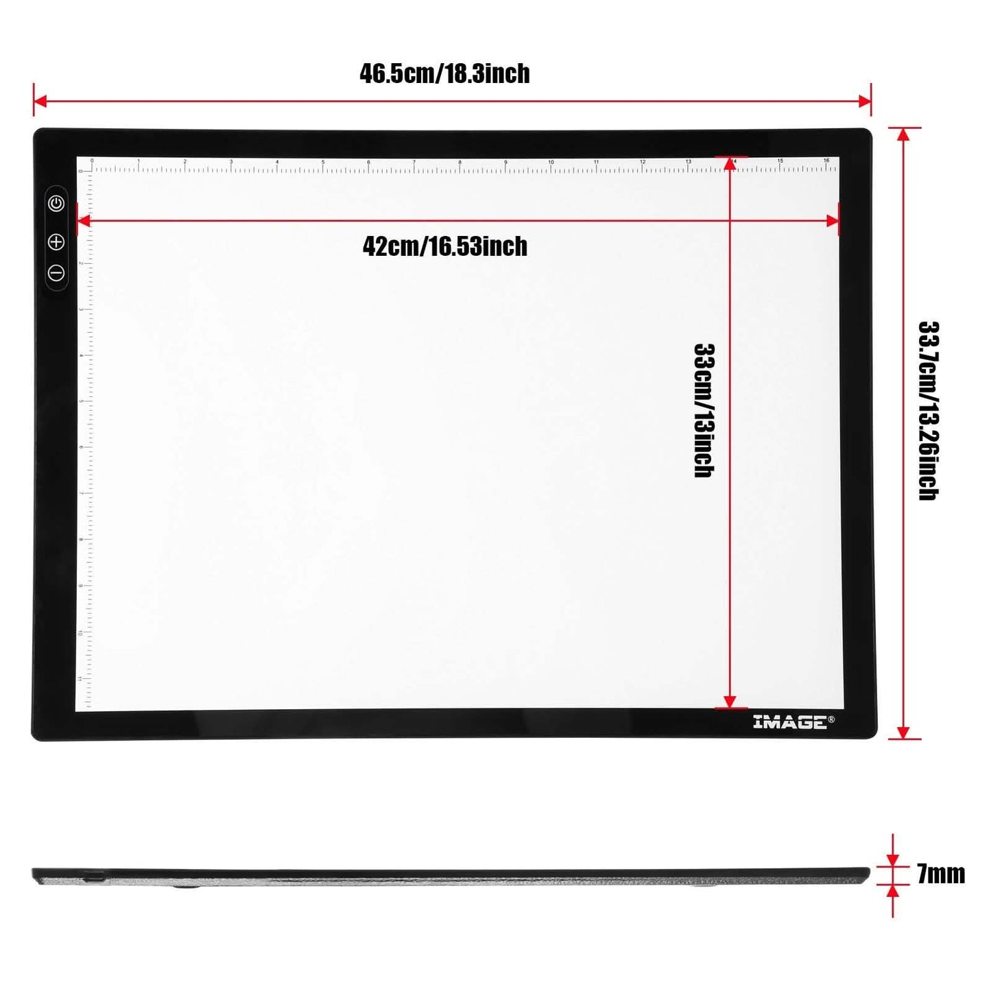 A3 Light Pad A3 LED Tracing Pad Ultra-Thin Drawing Pad Adjustable Brightness DailySale