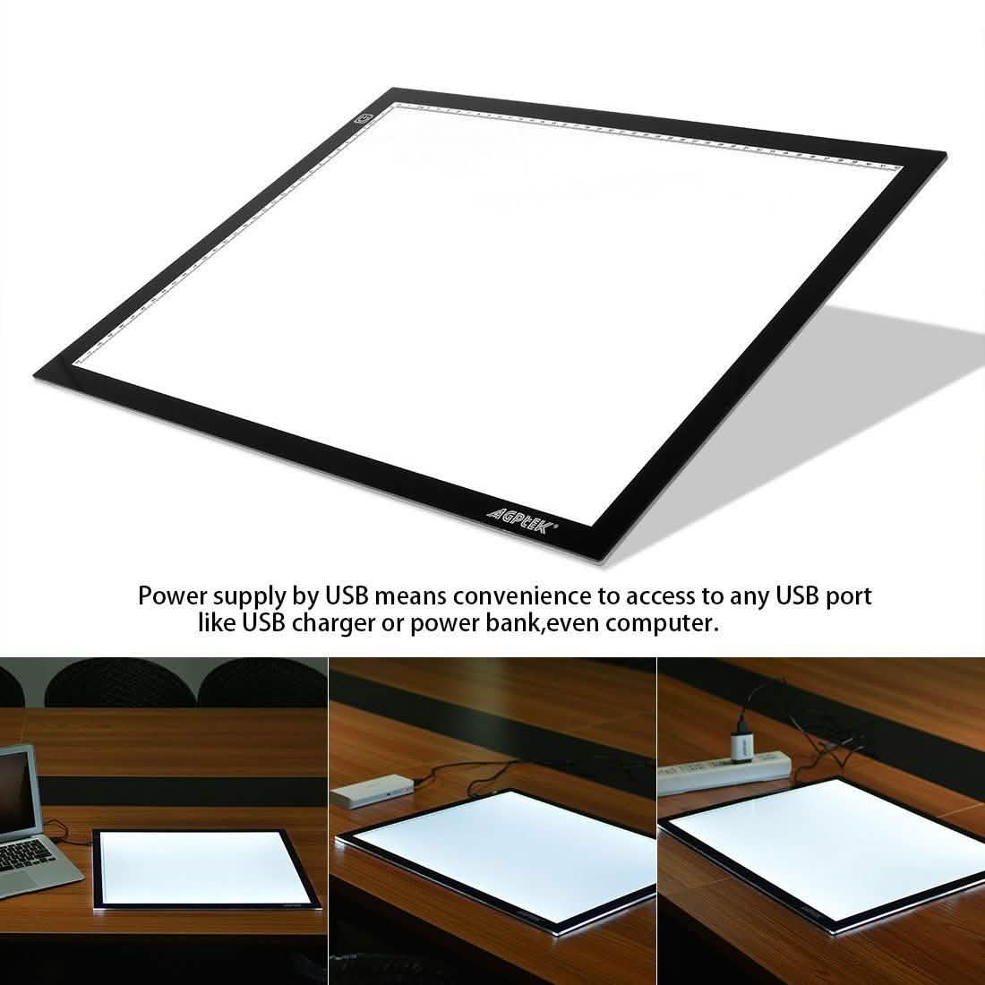 A3 Size LED Artcraft Tracing Light Pad DailySale