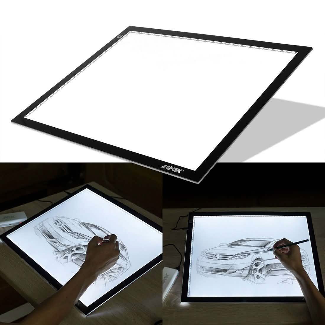 A3 Size LED Artcraft Tracing Light Pad DailySale
