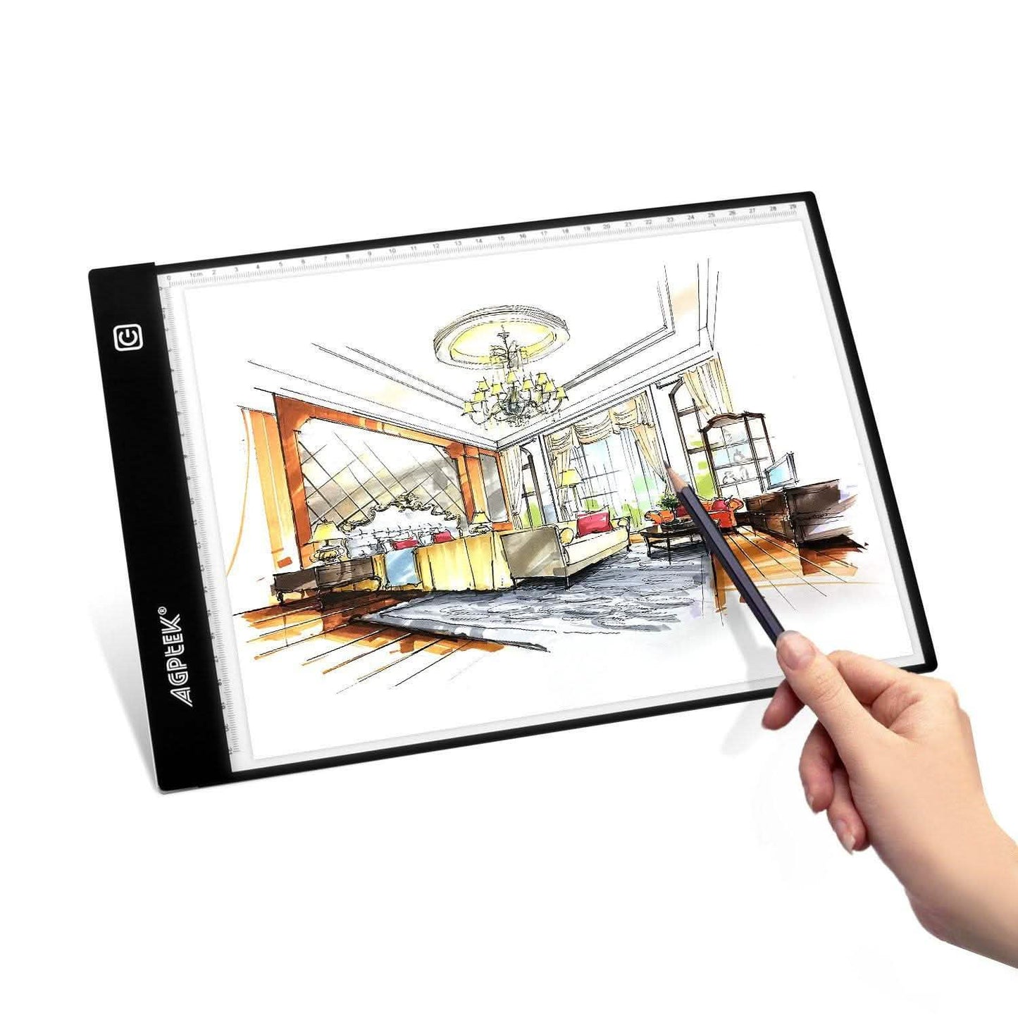 A4 Size LED Artcraft Tracing Light Pad Box Tattoo Animation Designing DailySale