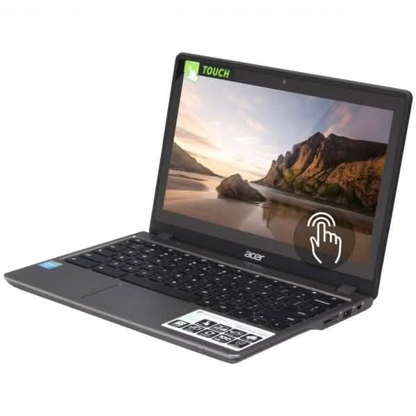 Acer Touchscreen C720P Touch 11.6" Chromebook (Refurbished) DailySale