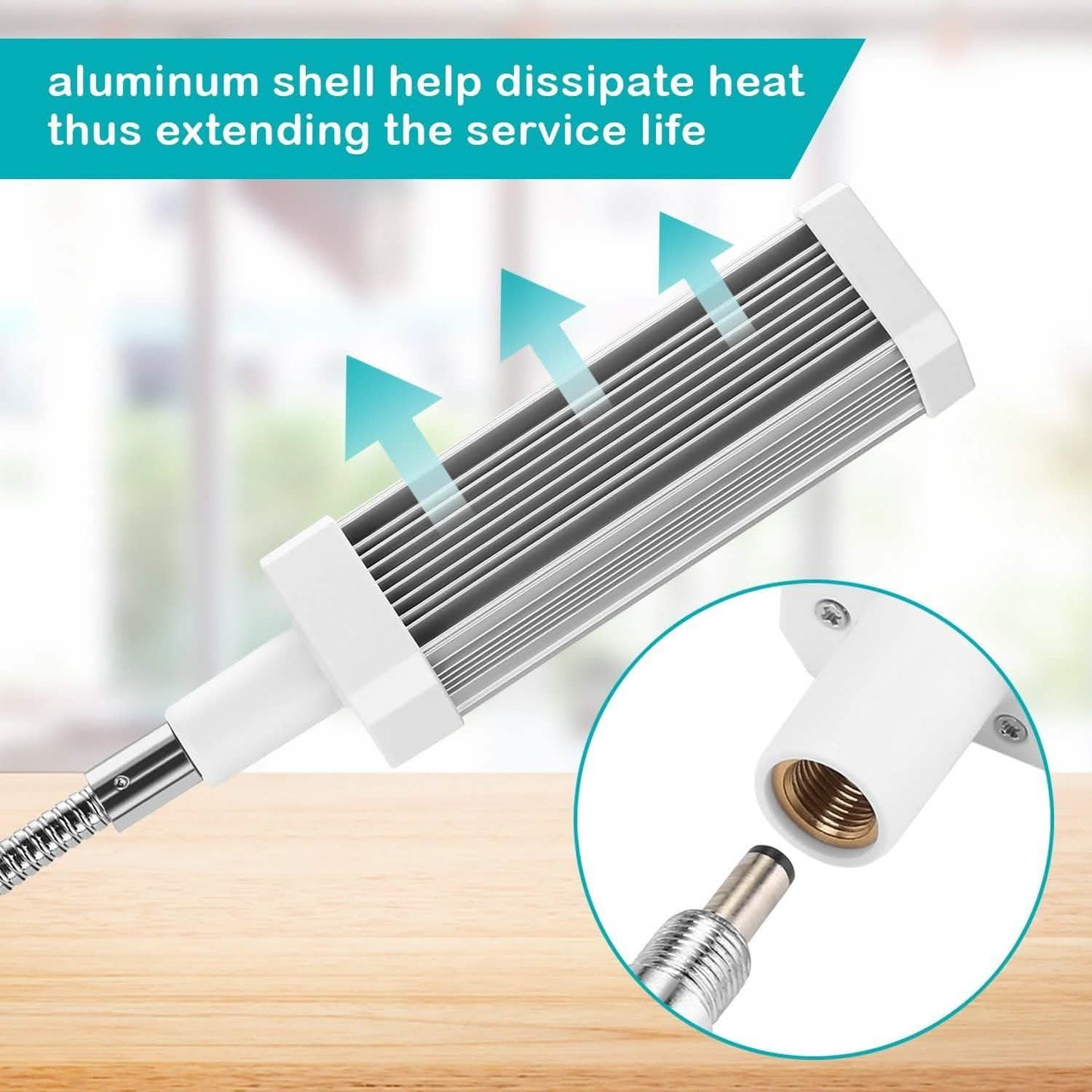 Adjustable 3-Head Grow Lights for Indoor Plants with Timer DailySale