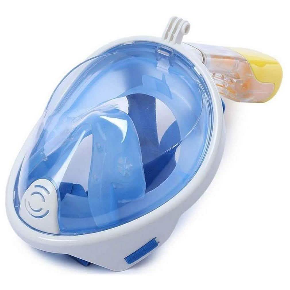 Adjustable Full-Face Snorkel with Attachment for Sports Camera DailySale