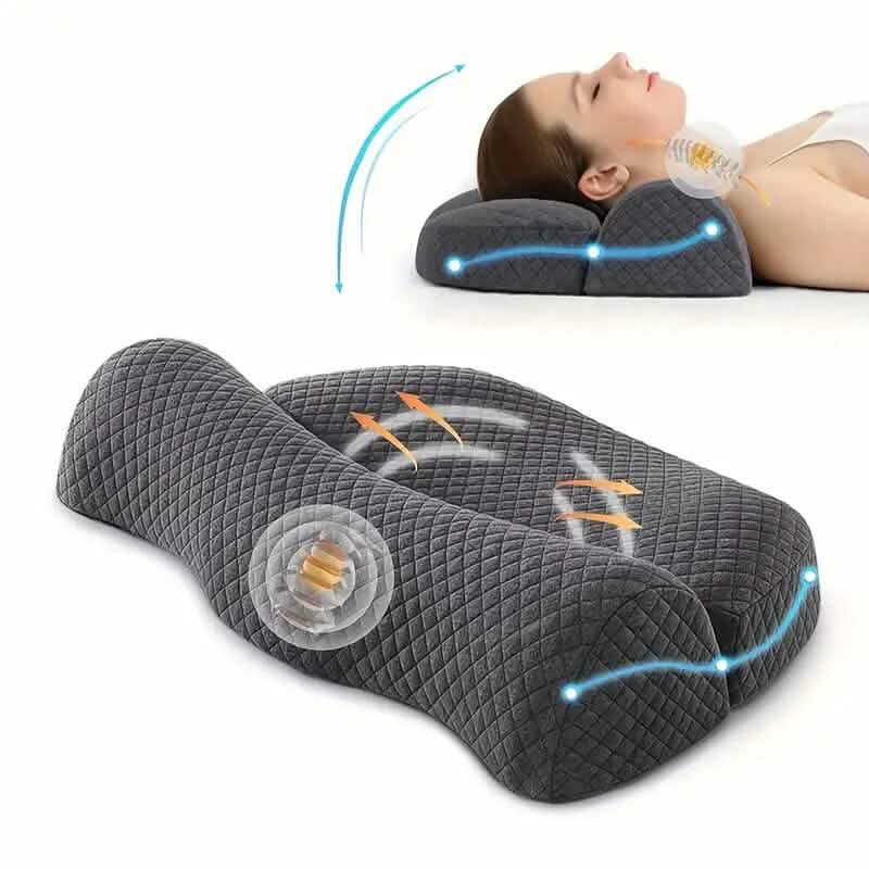 Adjustable Memory Foam Neck Pillow for Shoulder and Cervical Relax DailySale